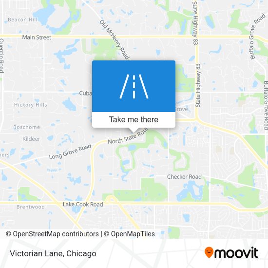 Mapa de Victorian Lane