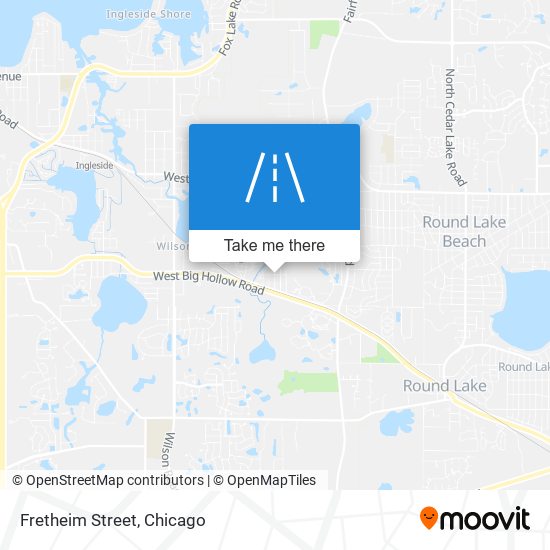 Fretheim Street map