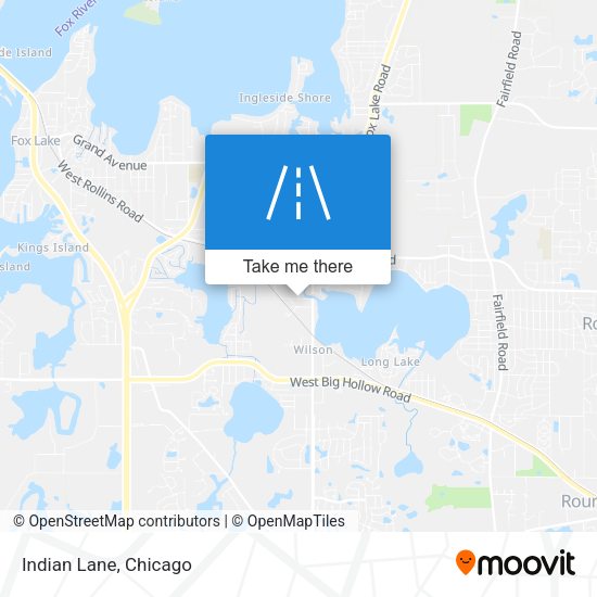 Mapa de Indian Lane