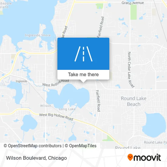 Wilson Boulevard map