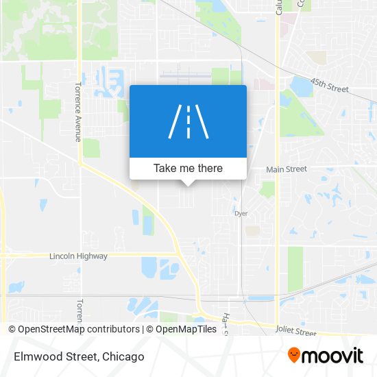 Elmwood Street map