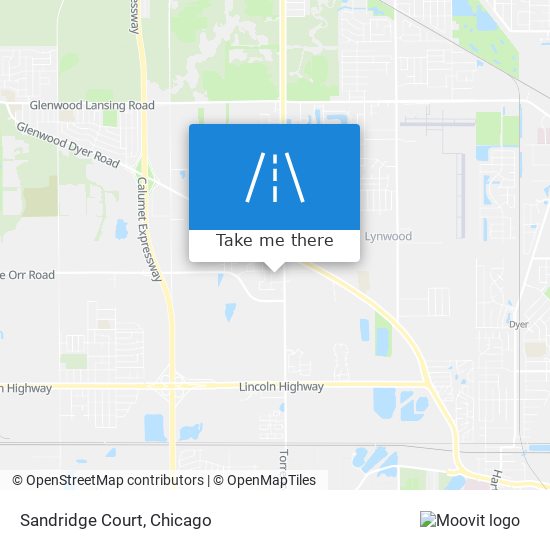 Sandridge Court map