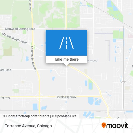 Torrence Avenue map