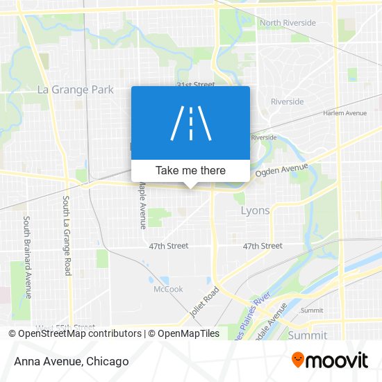 Anna Avenue map