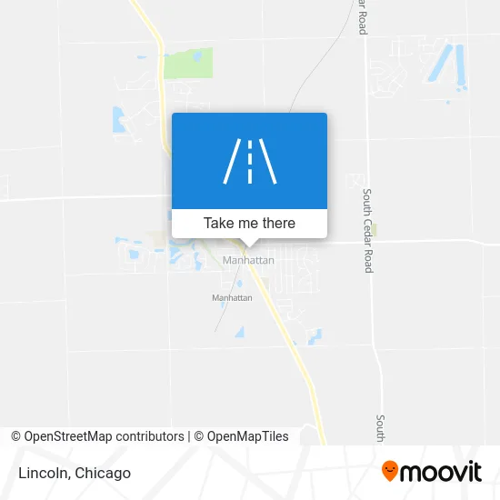 Lincoln map