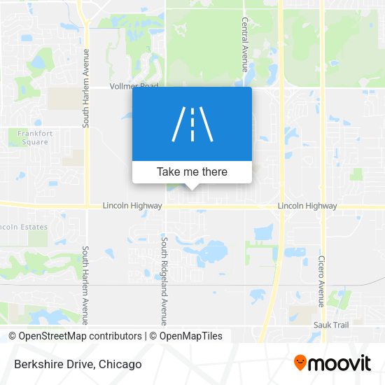 Mapa de Berkshire Drive