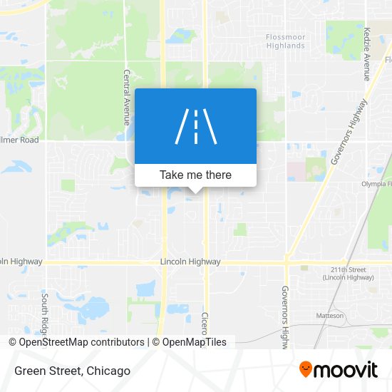 Mapa de Green Street