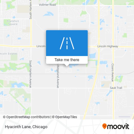 Mapa de Hyacinth Lane