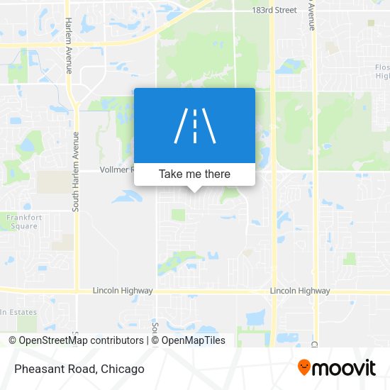 Mapa de Pheasant Road