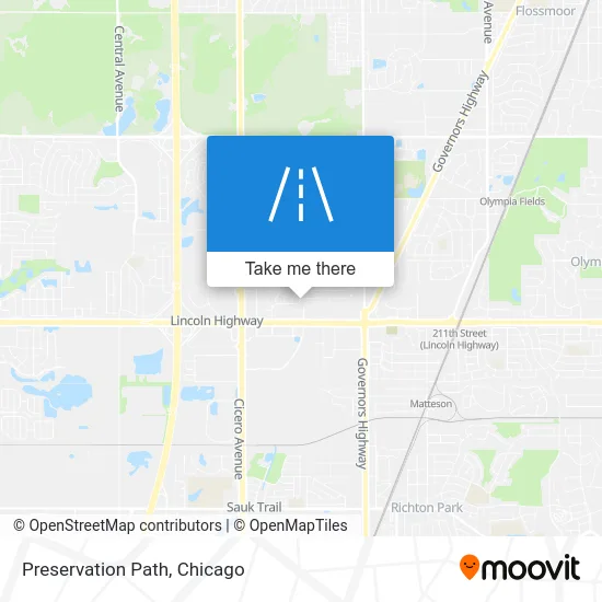 Preservation Path map