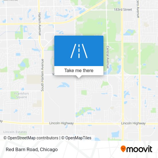 Mapa de Red Barn Road