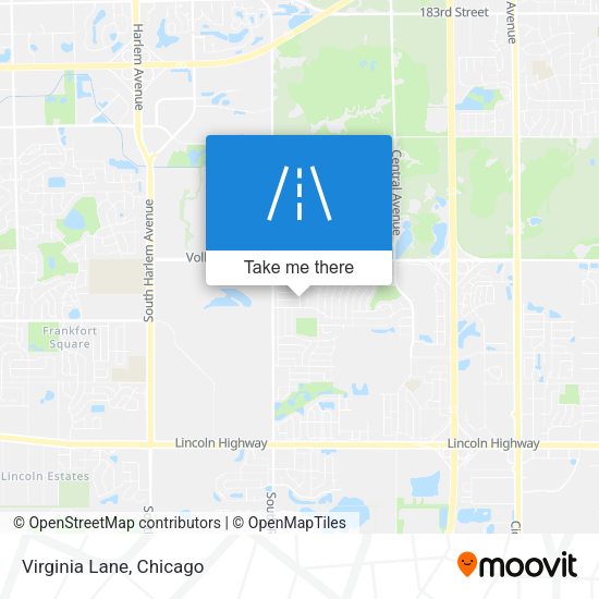 Mapa de Virginia Lane