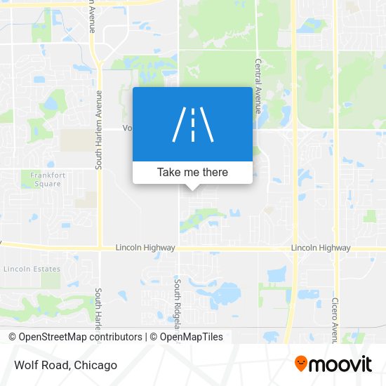 Mapa de Wolf Road