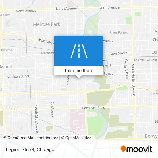 Mapa de Legion Street