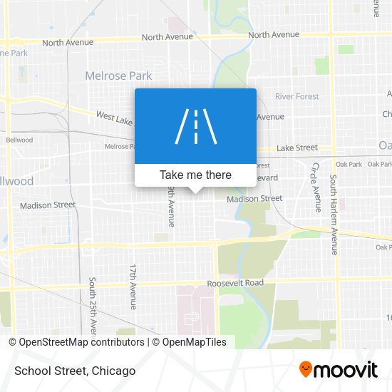 Mapa de School Street
