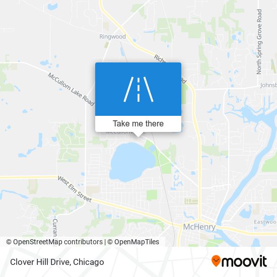 Clover Hill Drive map