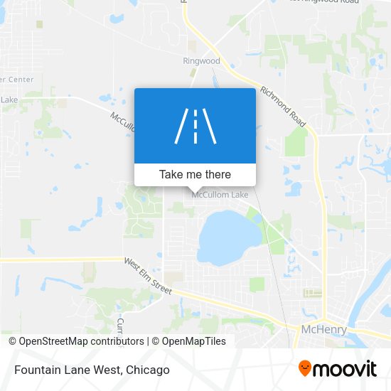 Mapa de Fountain Lane West