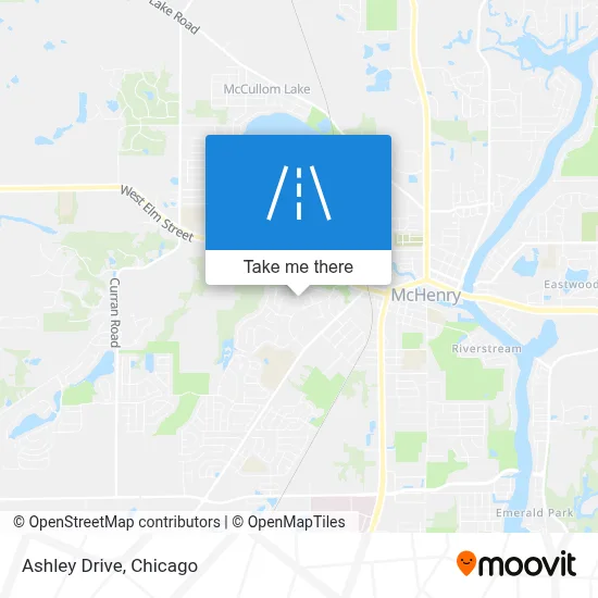 Ashley Drive map