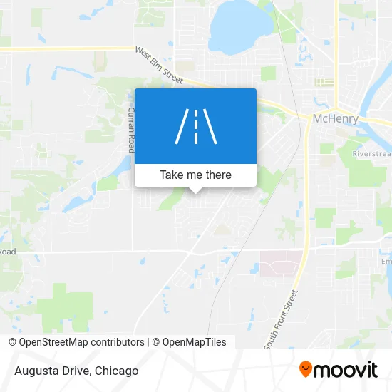 Augusta Drive map