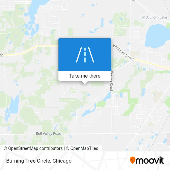 Burning Tree Circle map