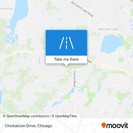 Chickaloon Drive map