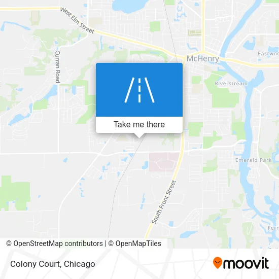 Colony Court map
