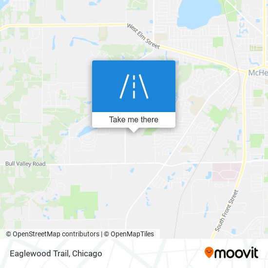 Eaglewood Trail map