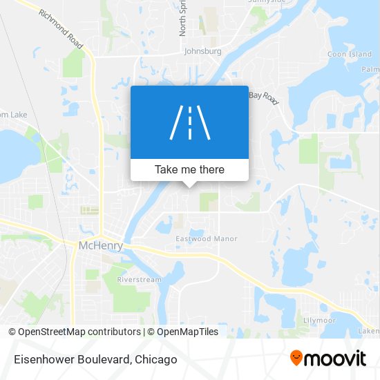 Mapa de Eisenhower Boulevard