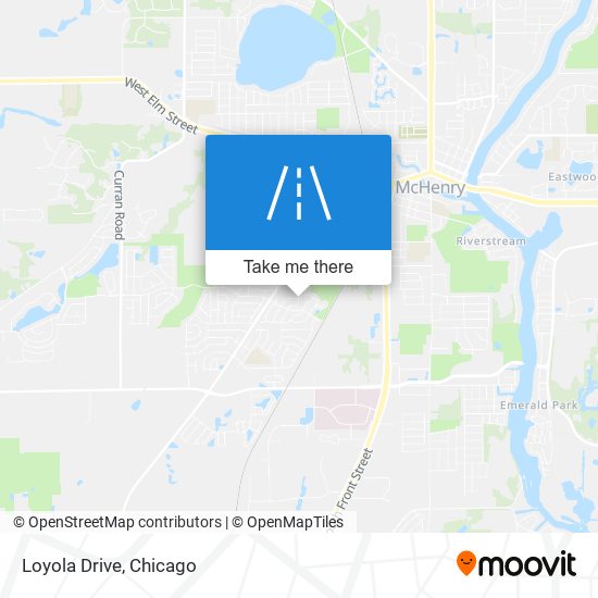 Loyola Drive map