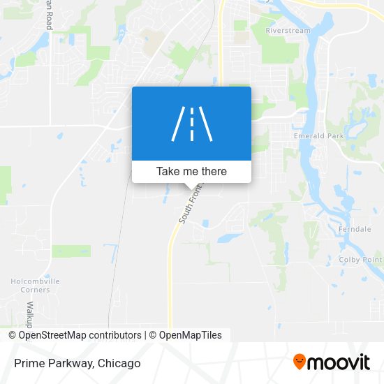 Mapa de Prime Parkway