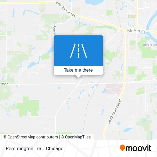 Remmington Trail map