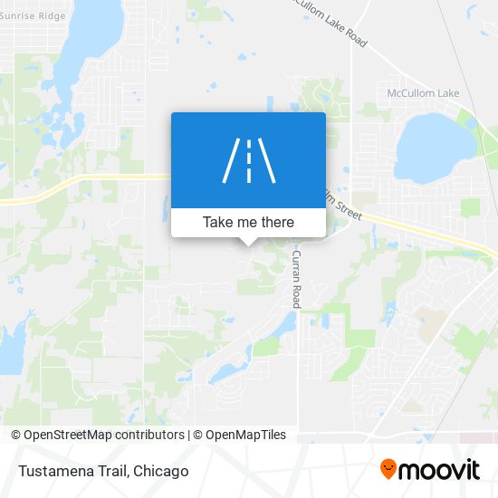 Mapa de Tustamena Trail