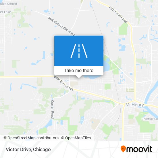 Victor Drive map