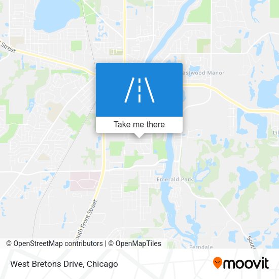 Mapa de West Bretons Drive