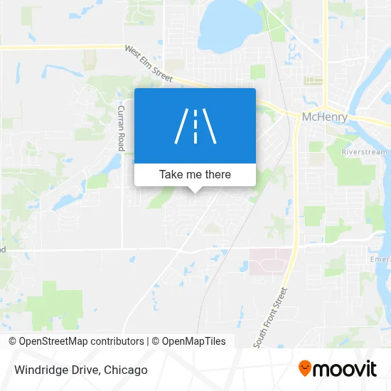 Windridge Drive map