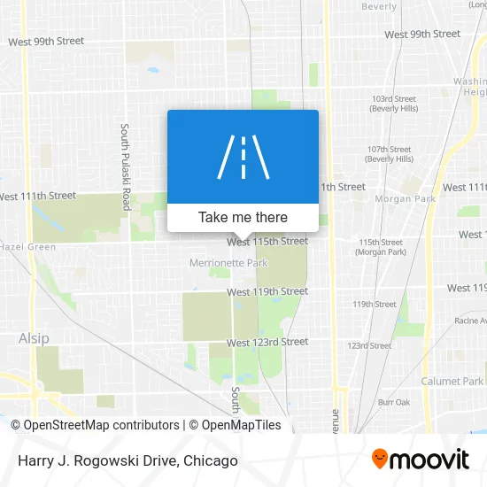 Harry J. Rogowski Drive map