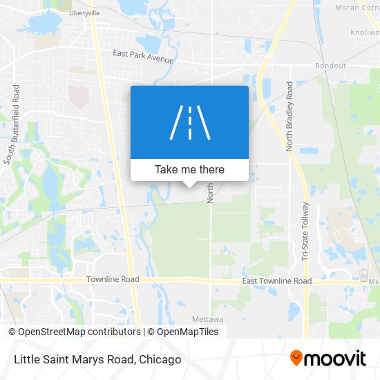 Mapa de Little Saint Marys Road