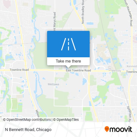 Mapa de N Bennett Road