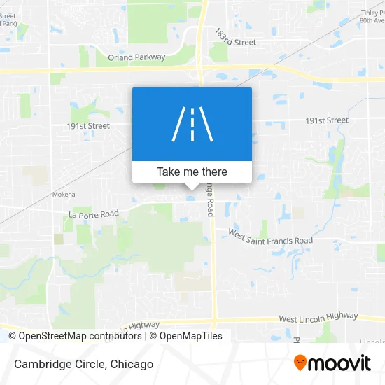 Cambridge Circle map