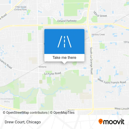 Drew Court map