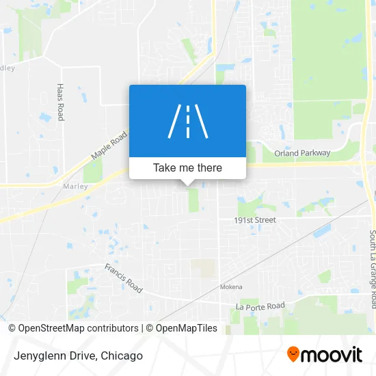 Jenyglenn Drive map