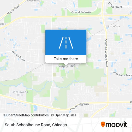 Mapa de South Schoolhouse Road