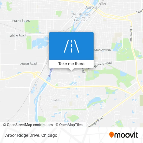 Arbor Ridge Drive map