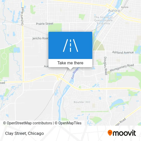 Clay Street map