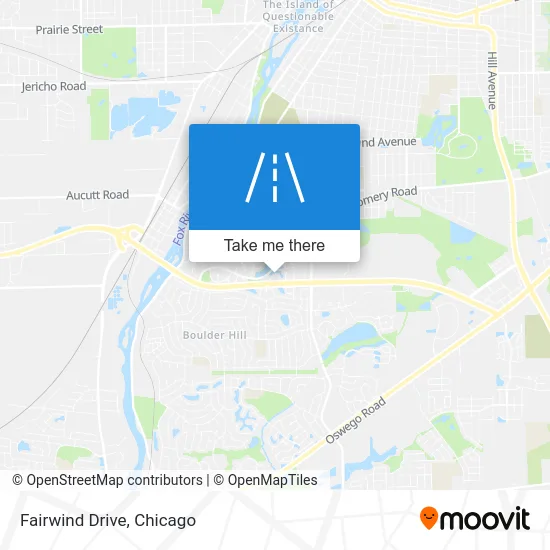 Fairwind Drive map
