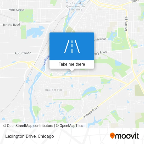 Lexington Drive map