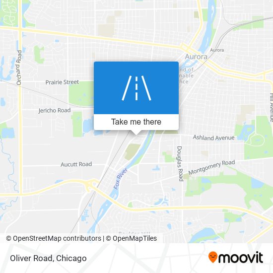 Oliver Road map