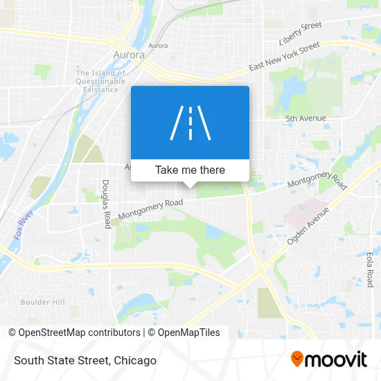 South State Street map