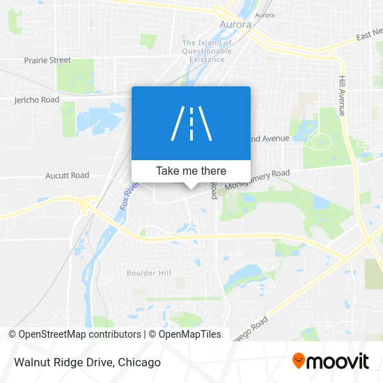 Walnut Ridge Drive map