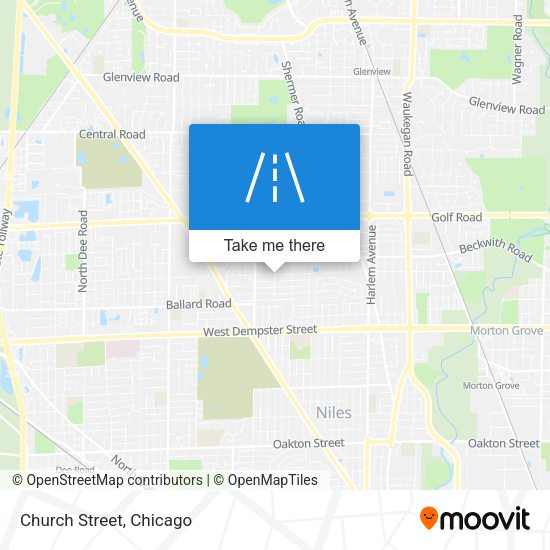 Mapa de Church Street